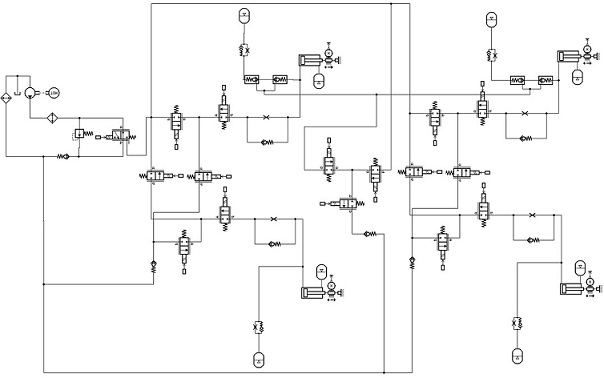 An unmanned vehicle wheel hub motor driving control system