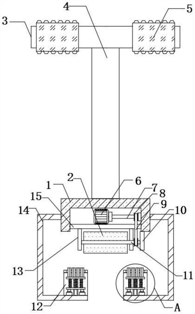 Rail top derusting device for railway track maintenance