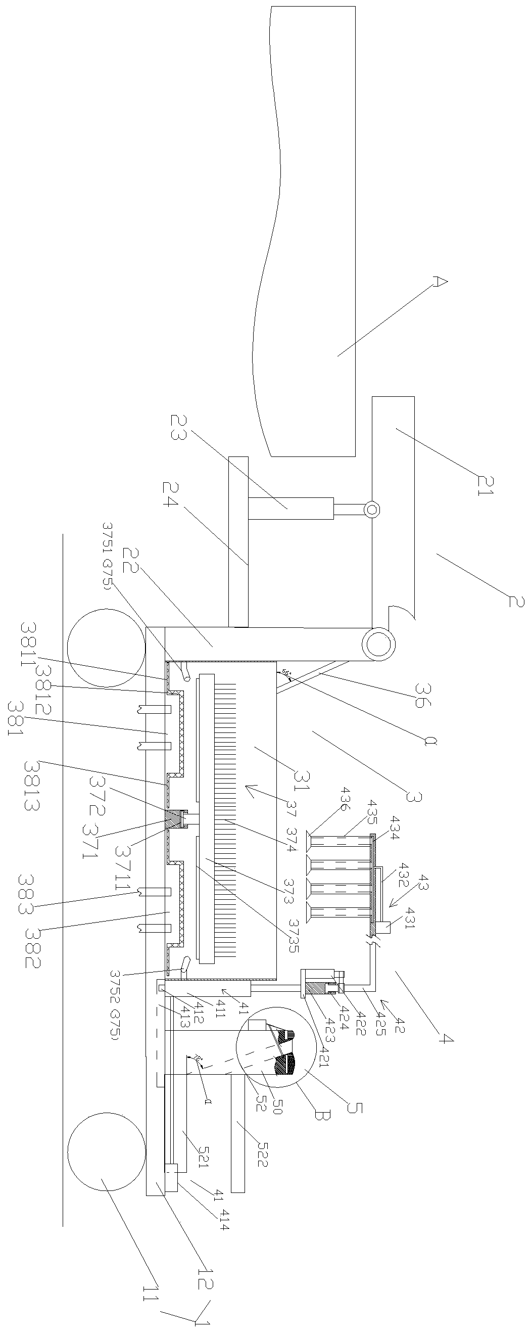 Integrated efficient automatic aquatic product processing device