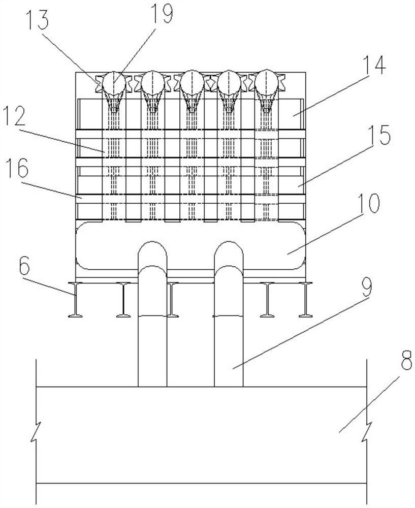 Melting furnace tank wall cooling system for ultra-white glass production and glass melting furnace