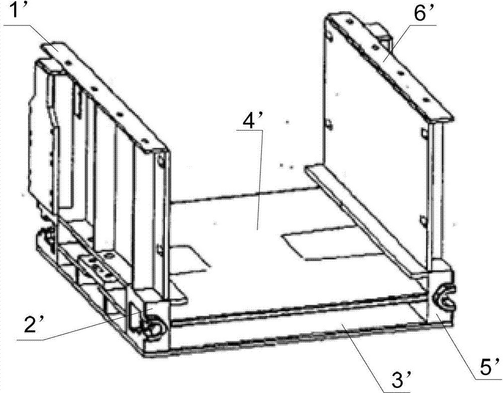 Transfer machine middle groove and transfer machine