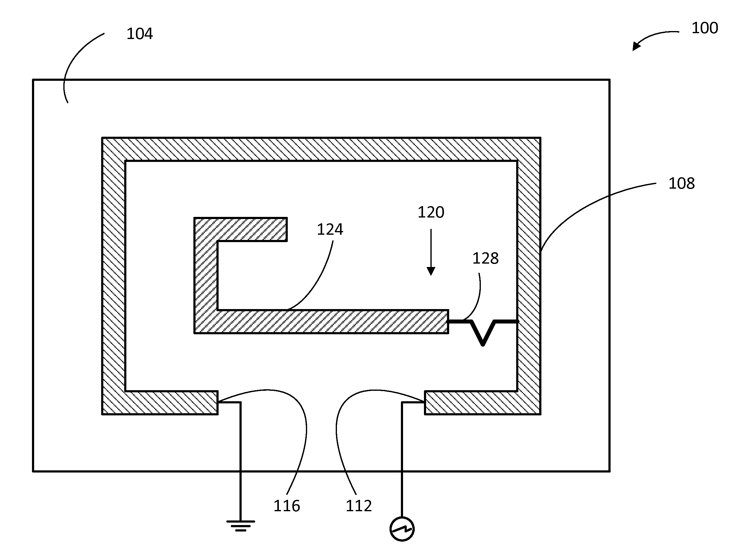 Antenna system using capacitively coupled compound loop antennas with antenna isolation provision