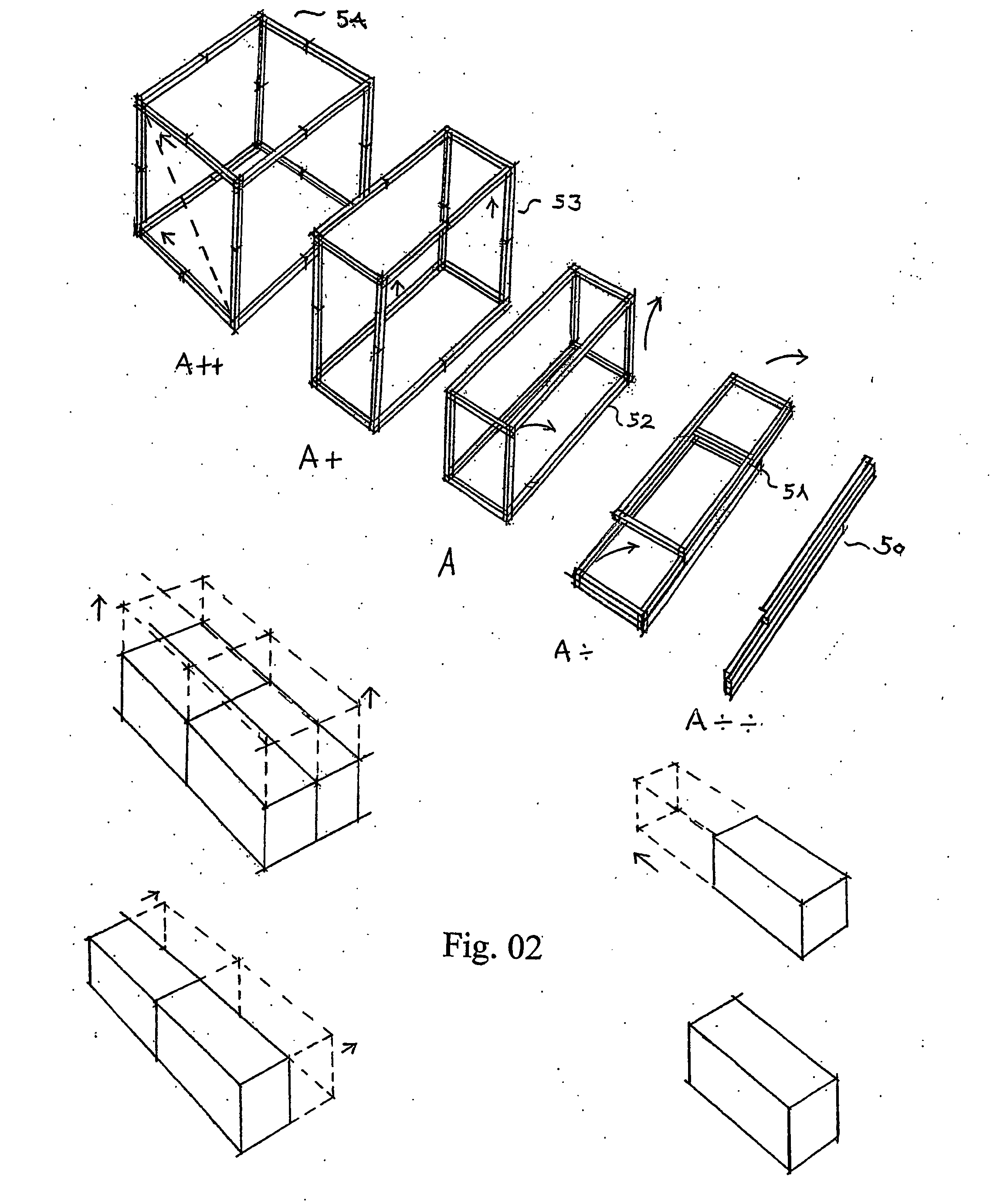 Method and components for erecting a building