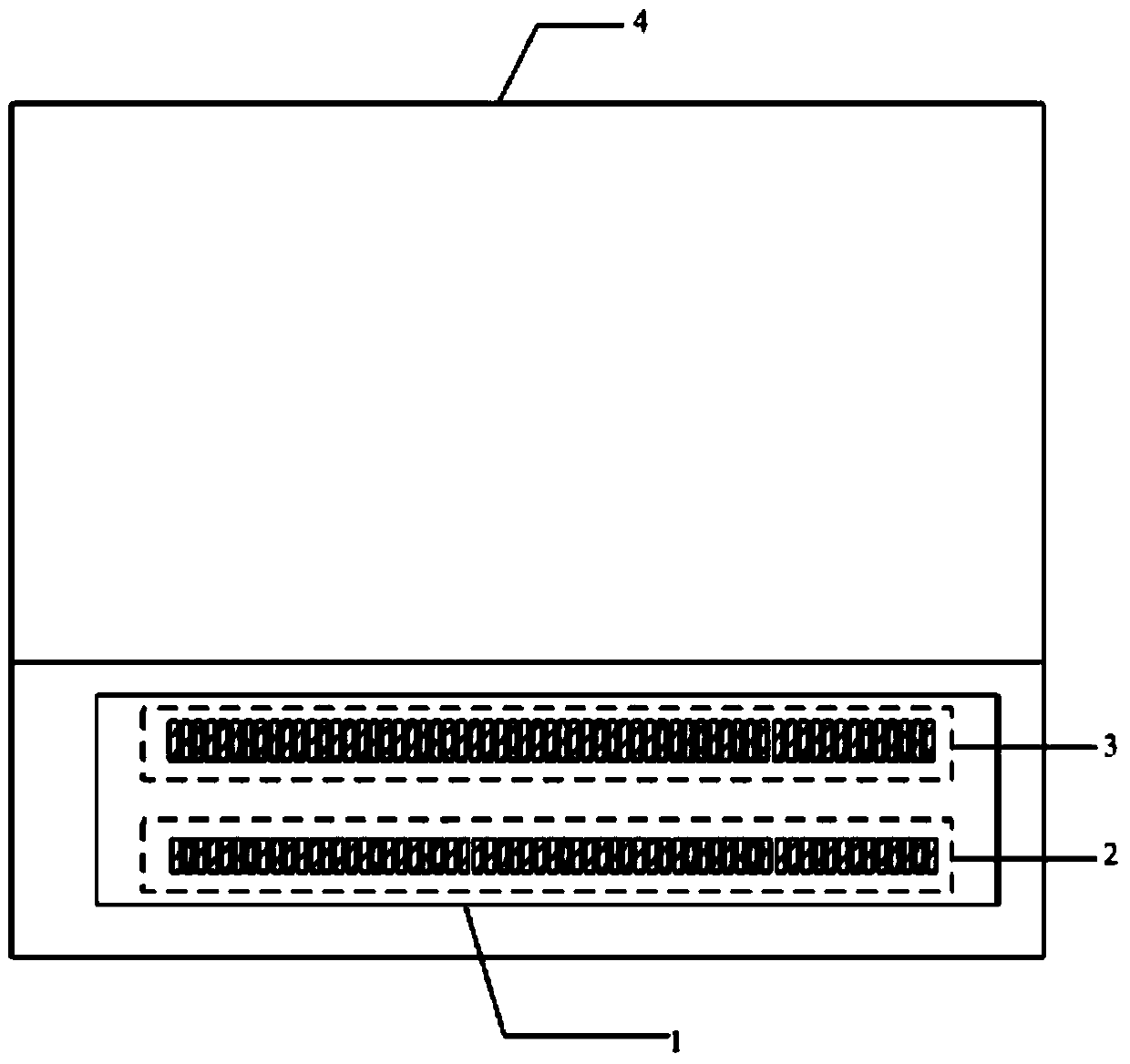 Welding pad structure and display device