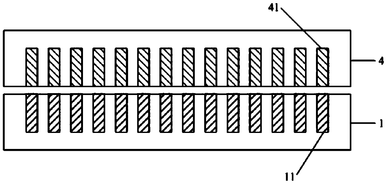 Welding pad structure and display device