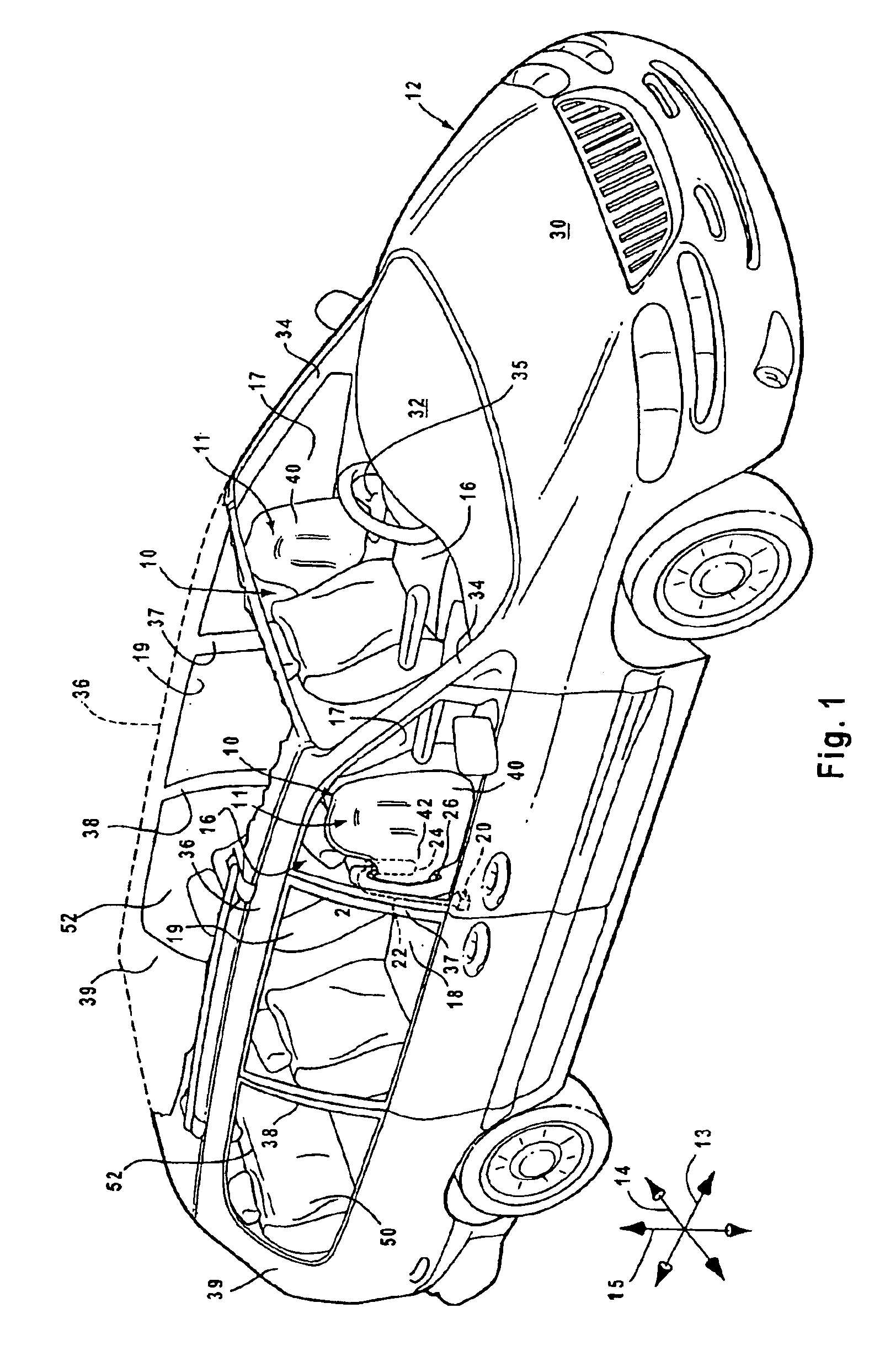 Pyrotechnic inflator for a vehicular airbag system