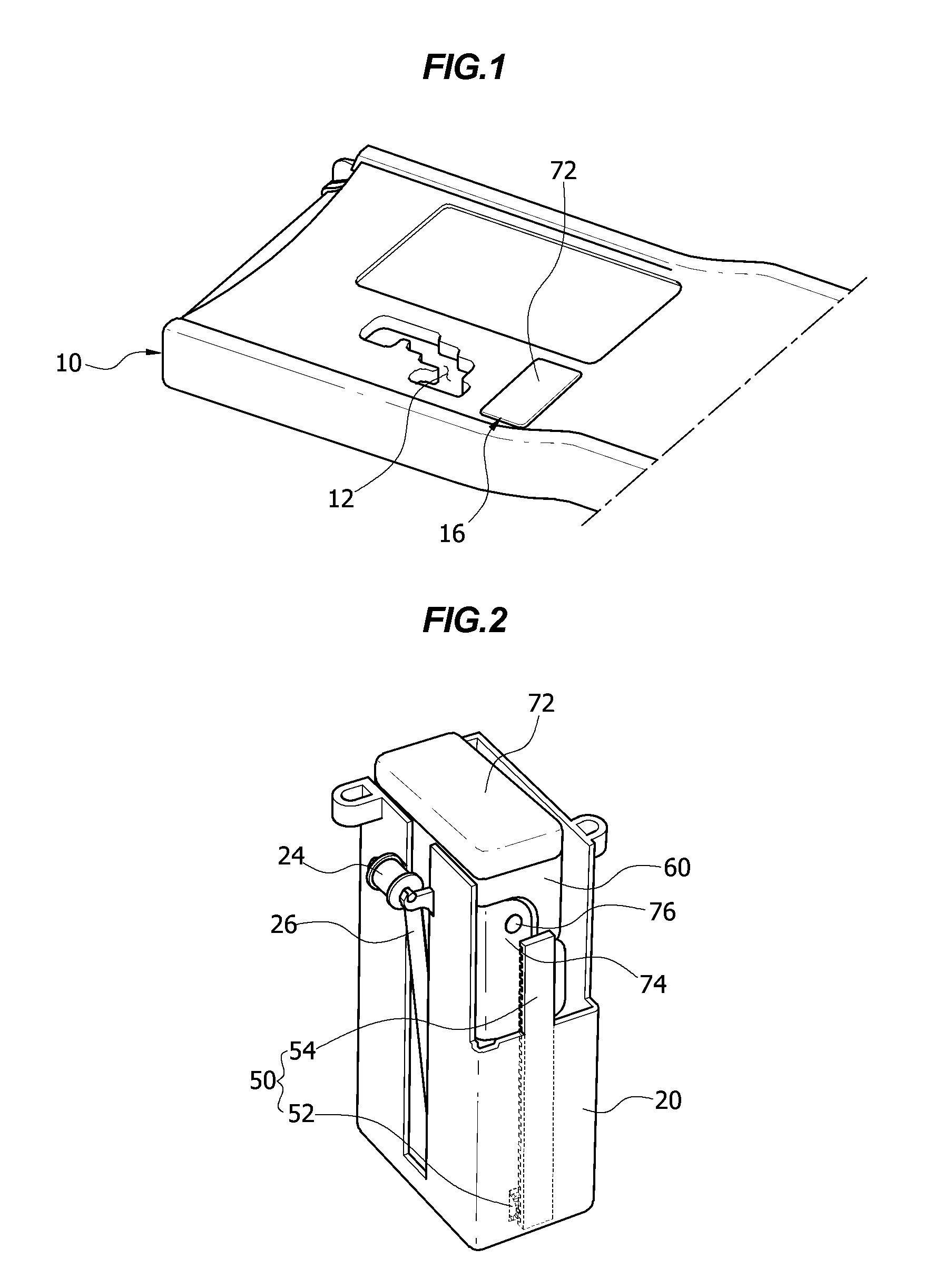 Mobile phone cradle and vehicle including the same