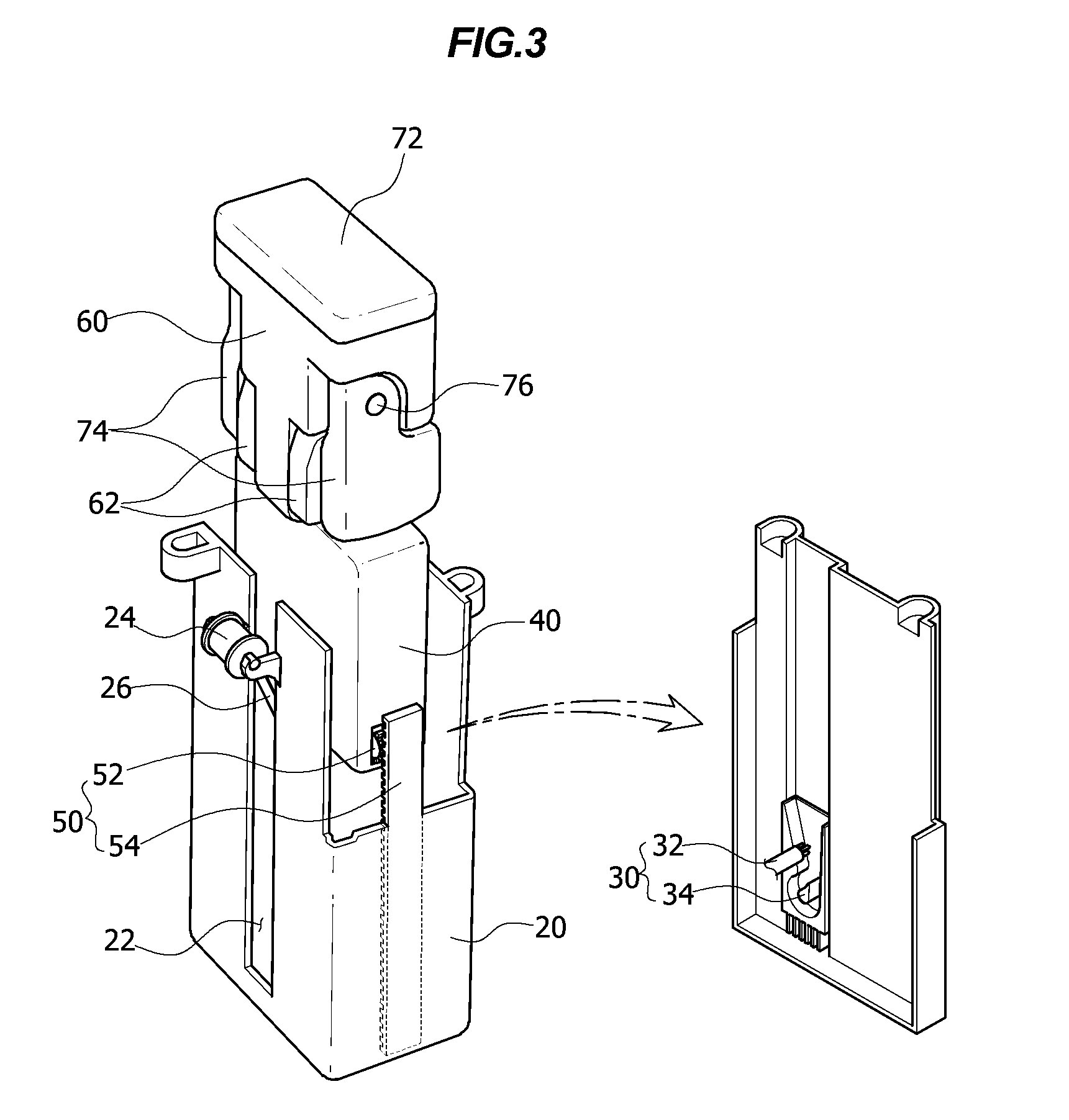 Mobile phone cradle and vehicle including the same