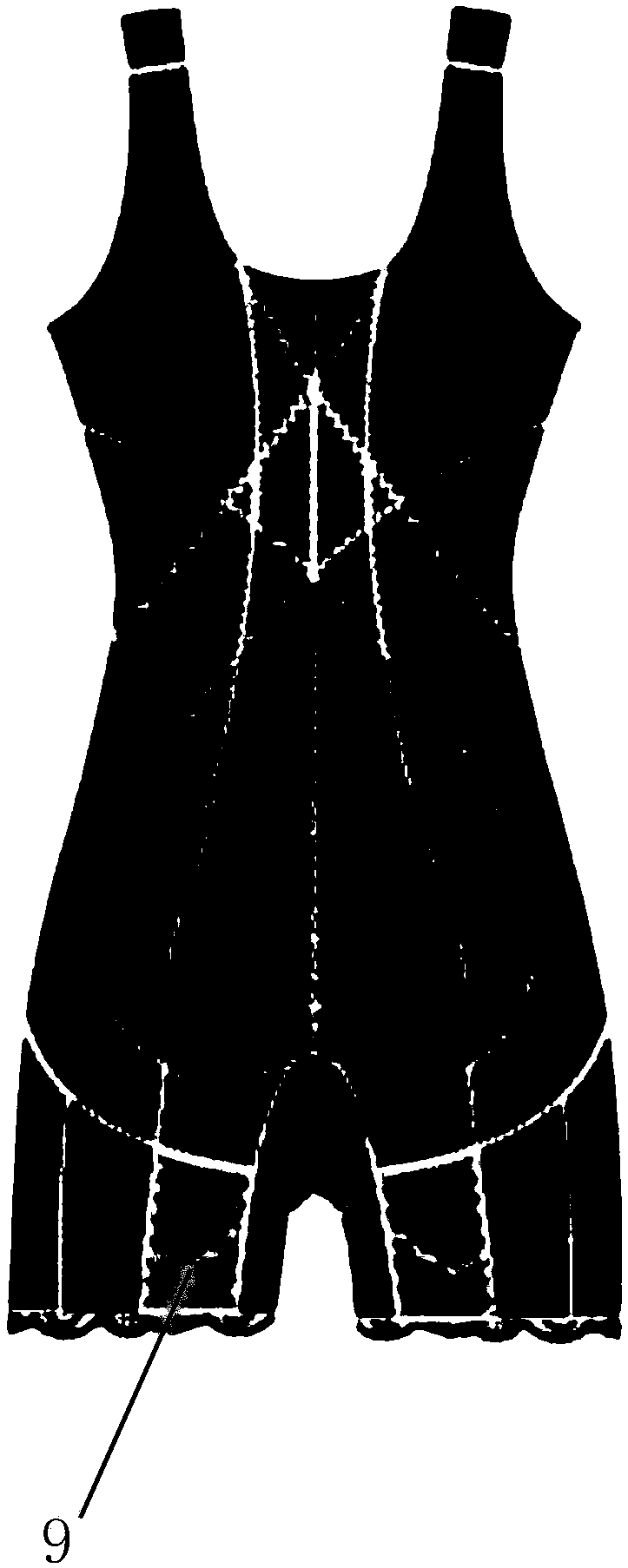 Body-shaping bodysuit with deodorization function