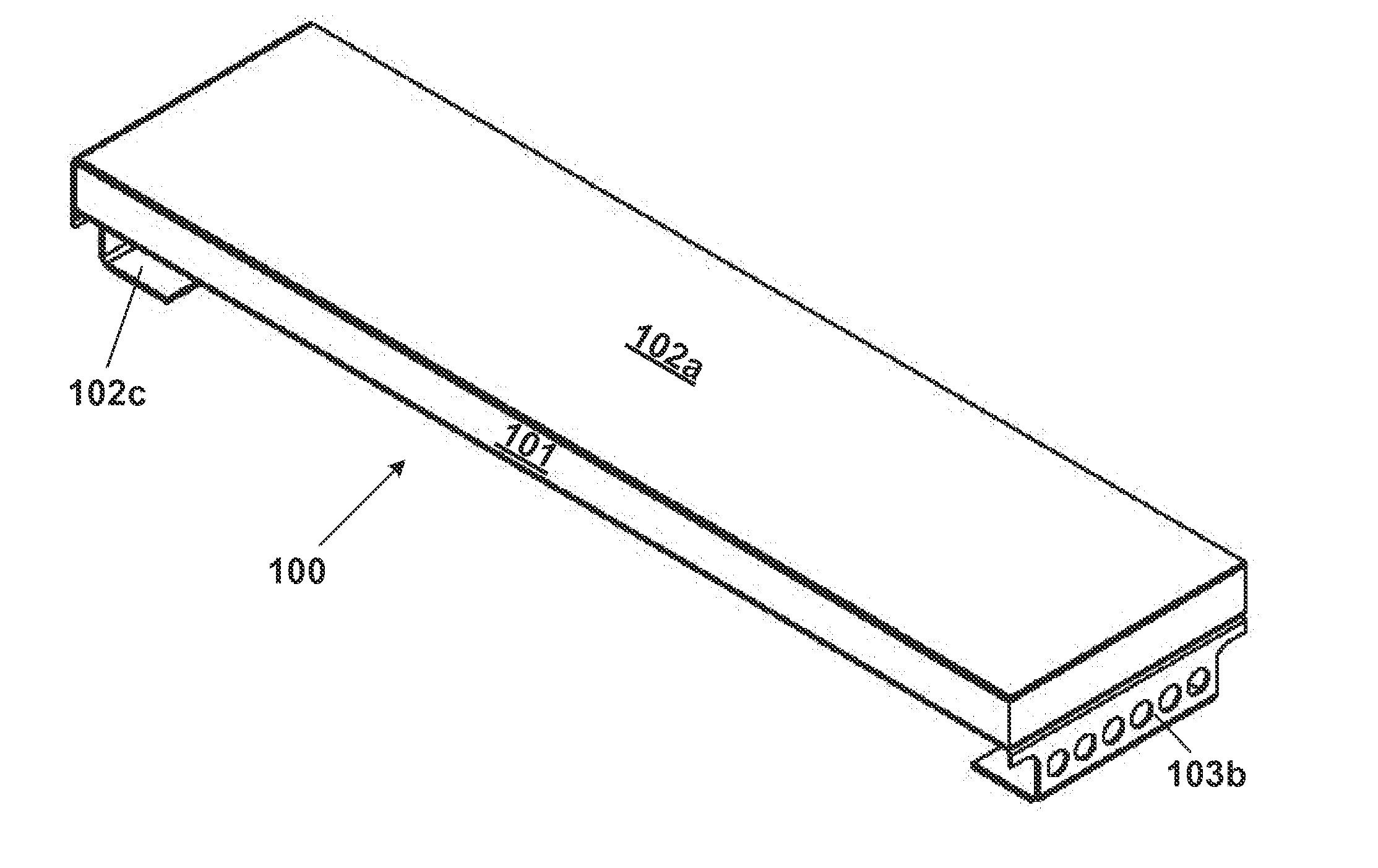 Solid state power source with frames for attachment to an electronic circuit