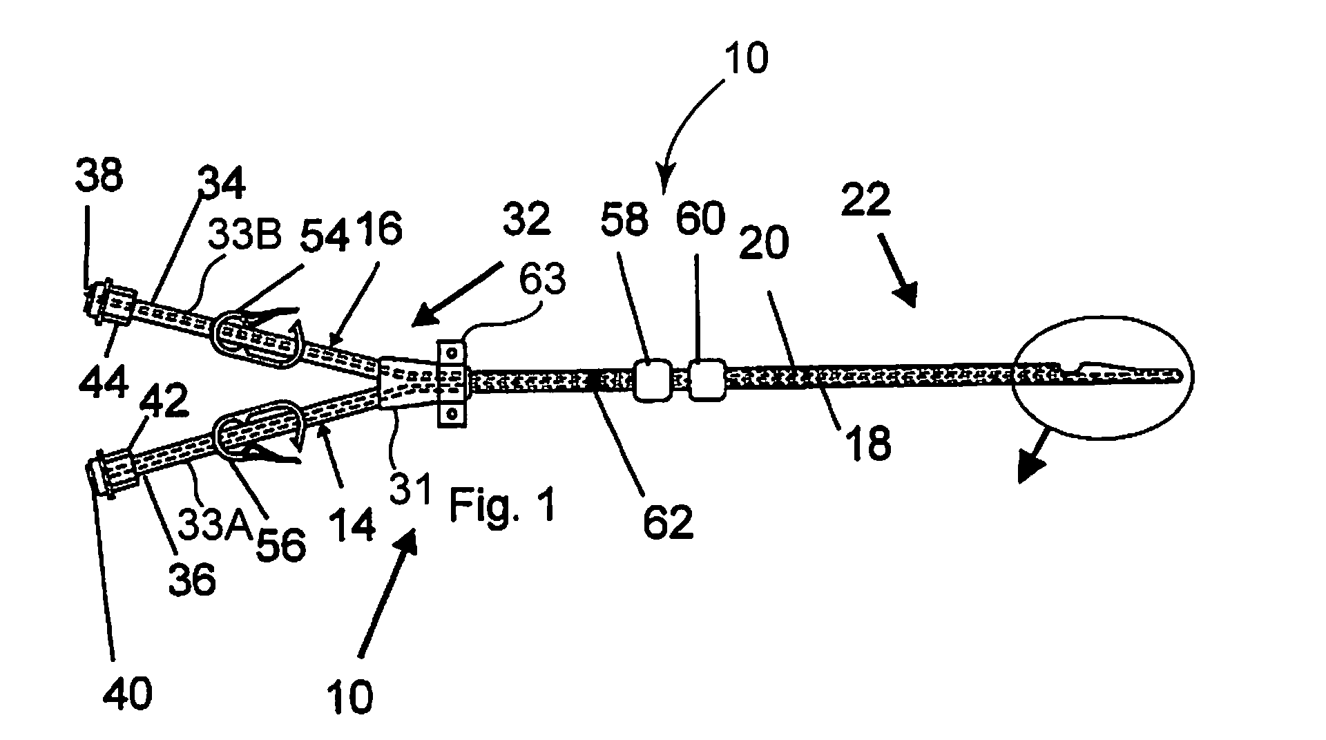 Catheter and tunneling device therefor
