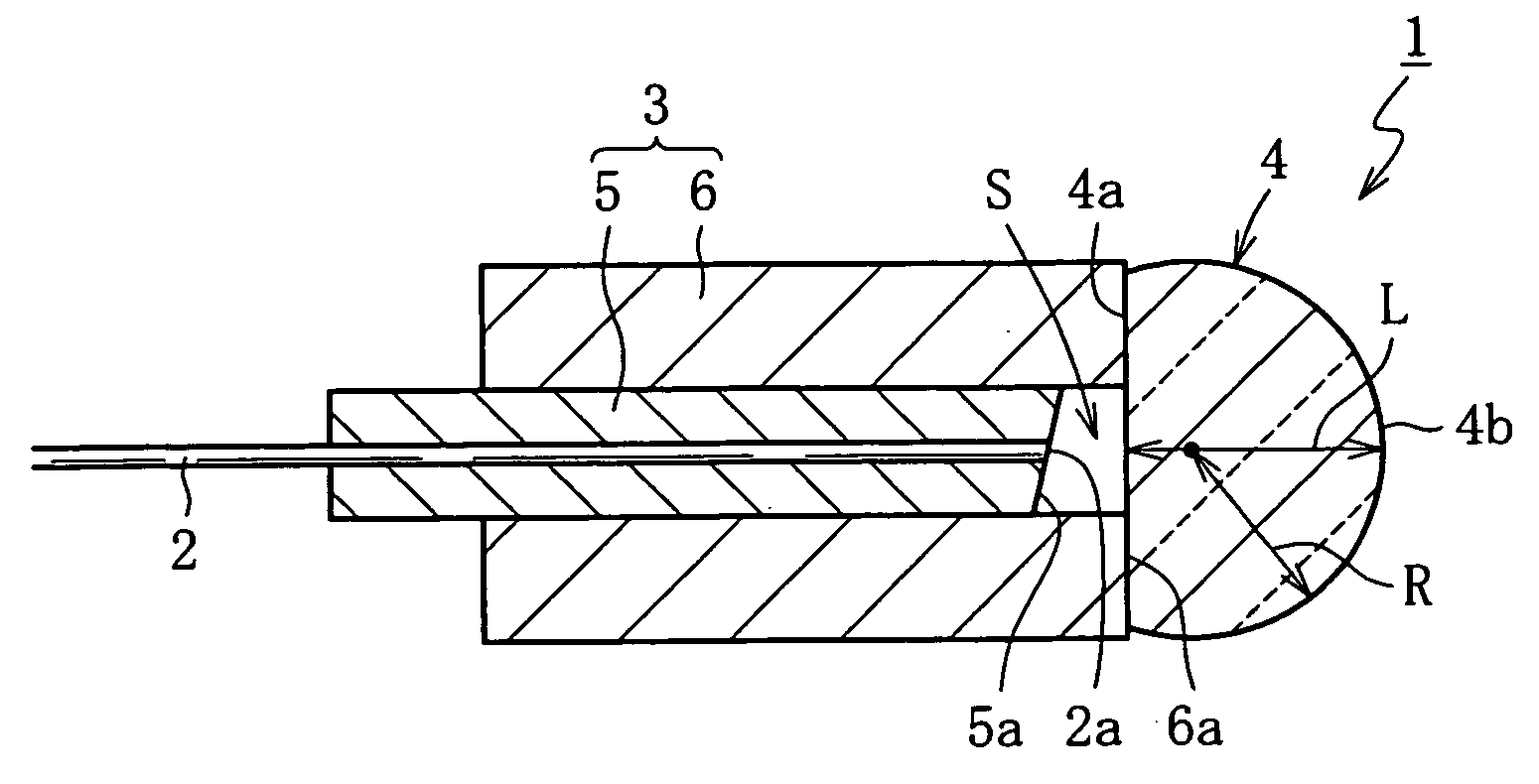 Optical component for optical communication