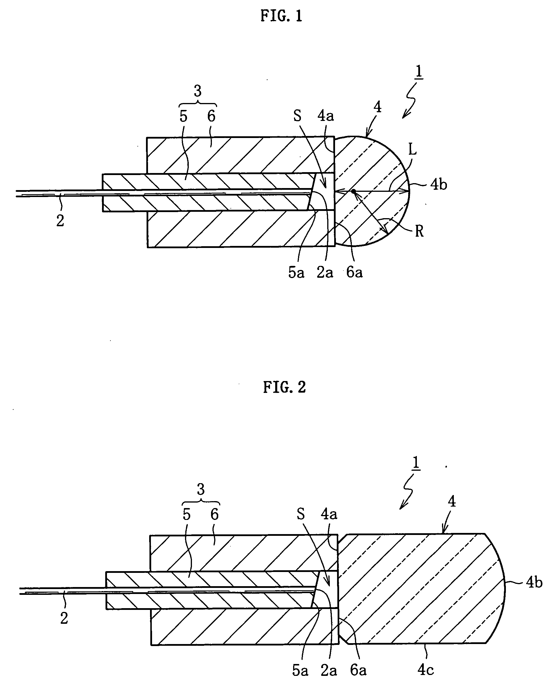 Optical component for optical communication