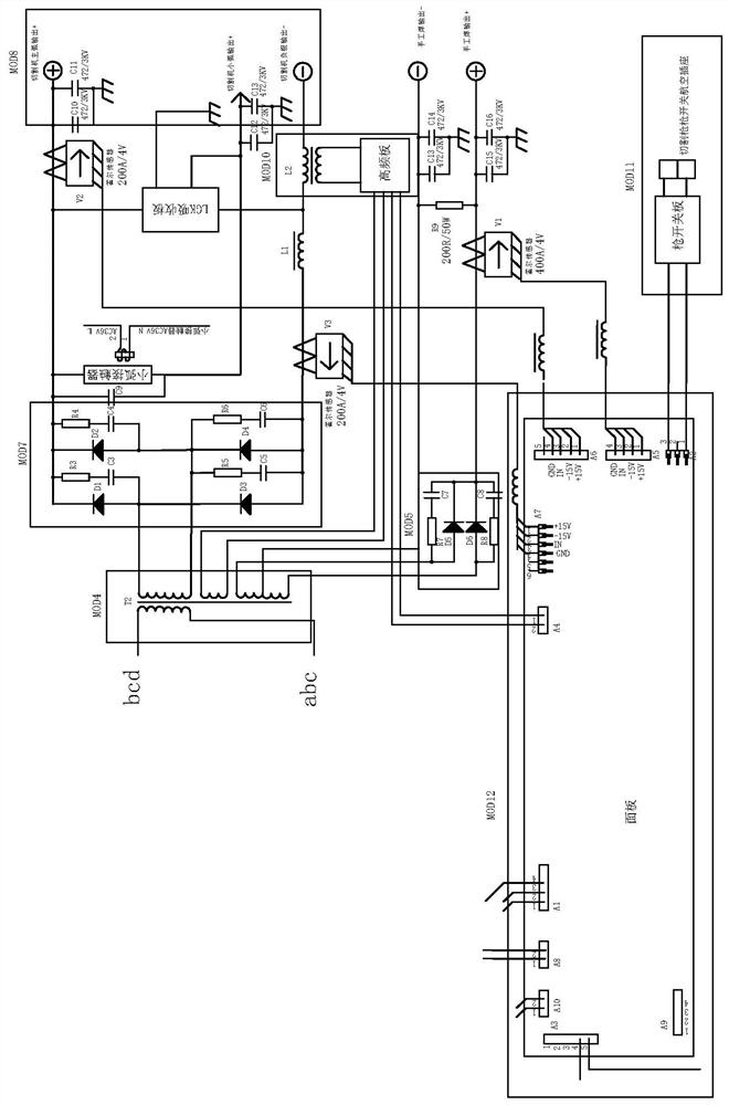 Welding and cutting integrated control system
