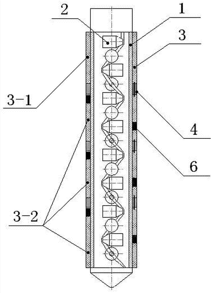 Novel synergistic shattering perforation series charging device