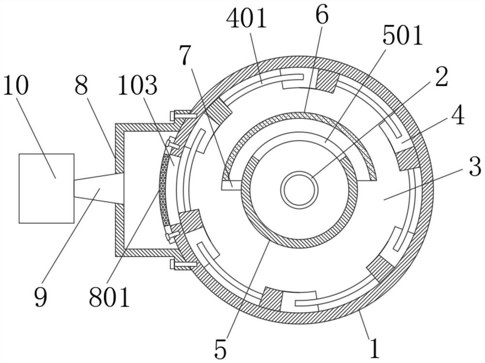 Thermal desorption cylinder for soil remediation