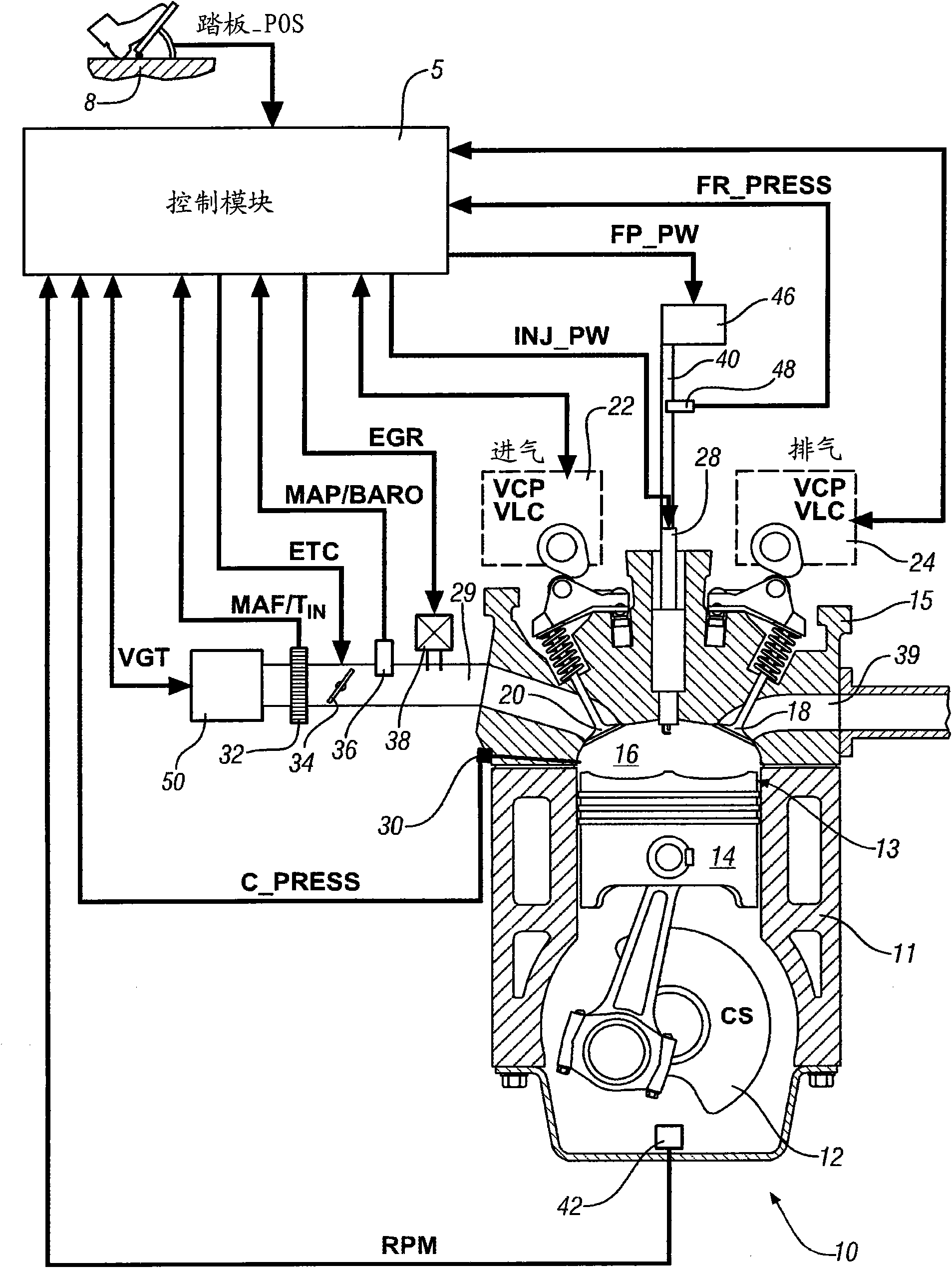 Method for controlling combustion noise in a compression-ignition engine