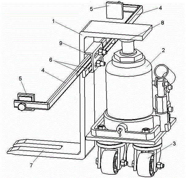 Large-bearing simple multipurpose carrier