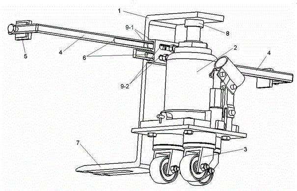 Large-bearing simple multipurpose carrier