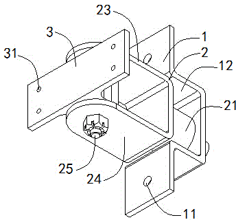 Movable connecting device for multidimensional movement joint of intelligent industrial robot