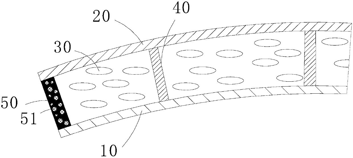 Flexible liquid crystal display panel and manufacturing method thereof
