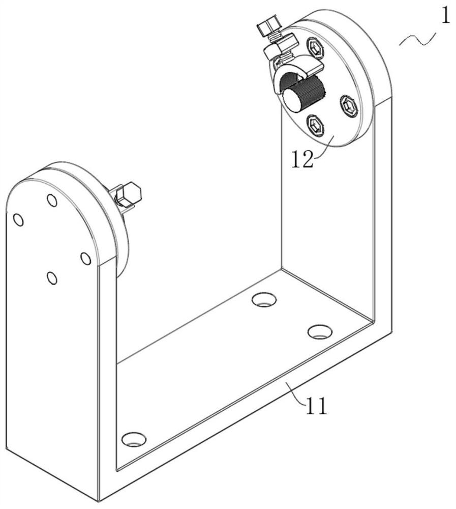 Tension adjusting mechanism for full-servo baby paper diaper sandglass large ring waist production line