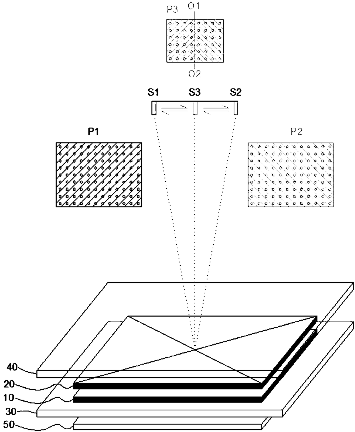 A 3D display alignment system and method