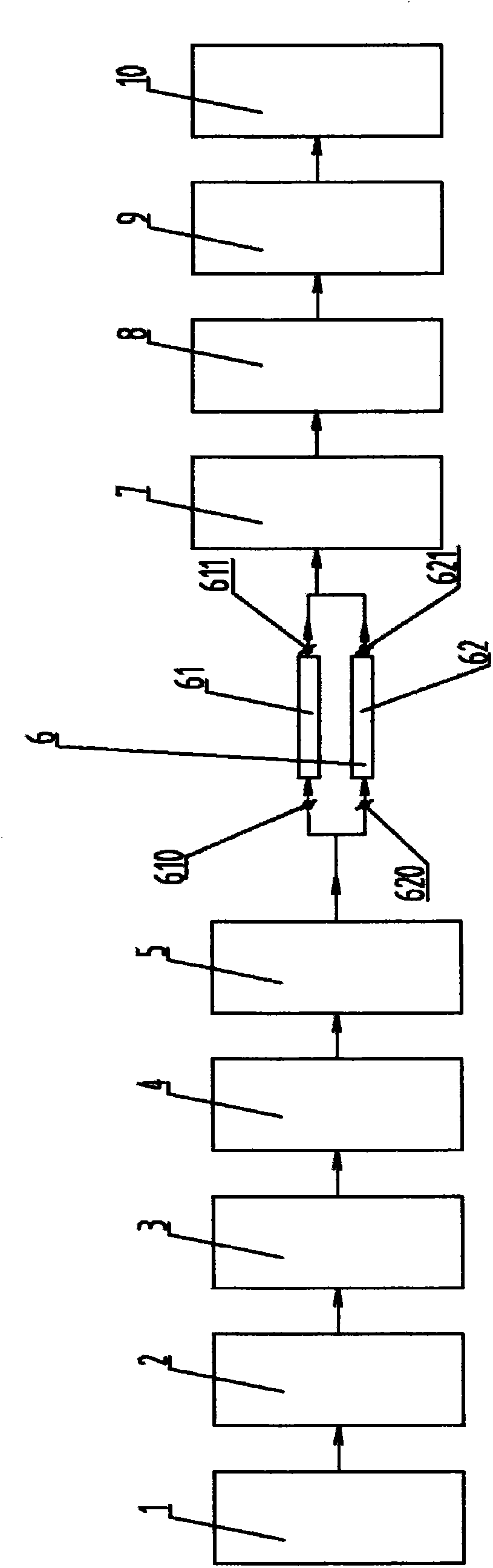Supercritical carbon dioxide fluid dyeing device with two dye vats