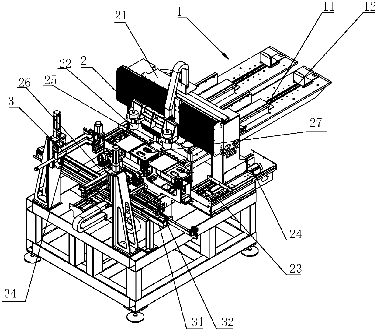 Automatic milling machine