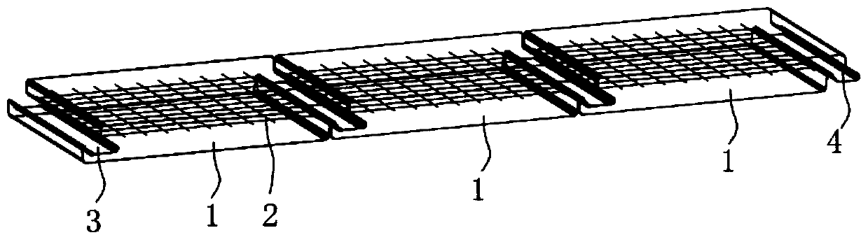Fabricated concrete pavement and self-regulating pavement system