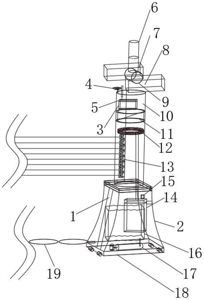 Electric power facility comprehensive safety supervision and fire fighting system based on artificial intelligence and operation method