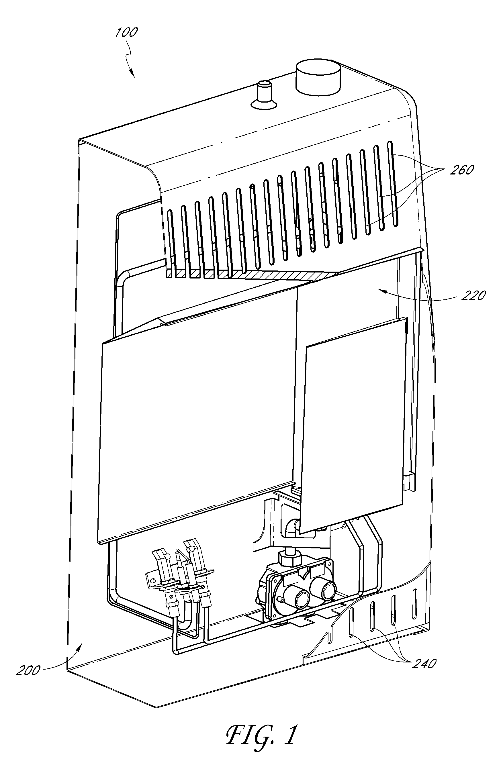 Dual fuel heating system and air shutter