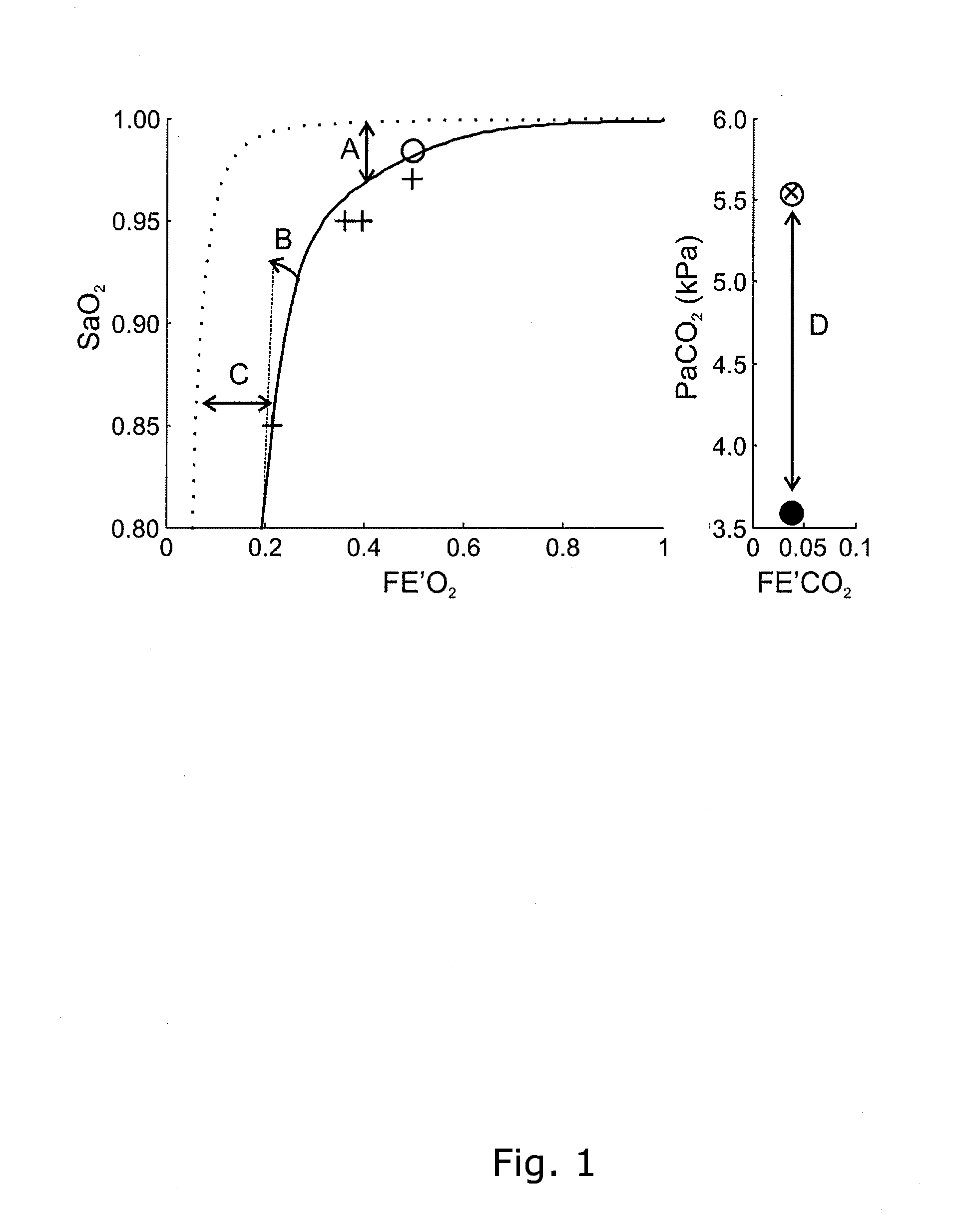 Automatic lung parameter estimator for measuring oxygen and carbon dioxide gas exchange