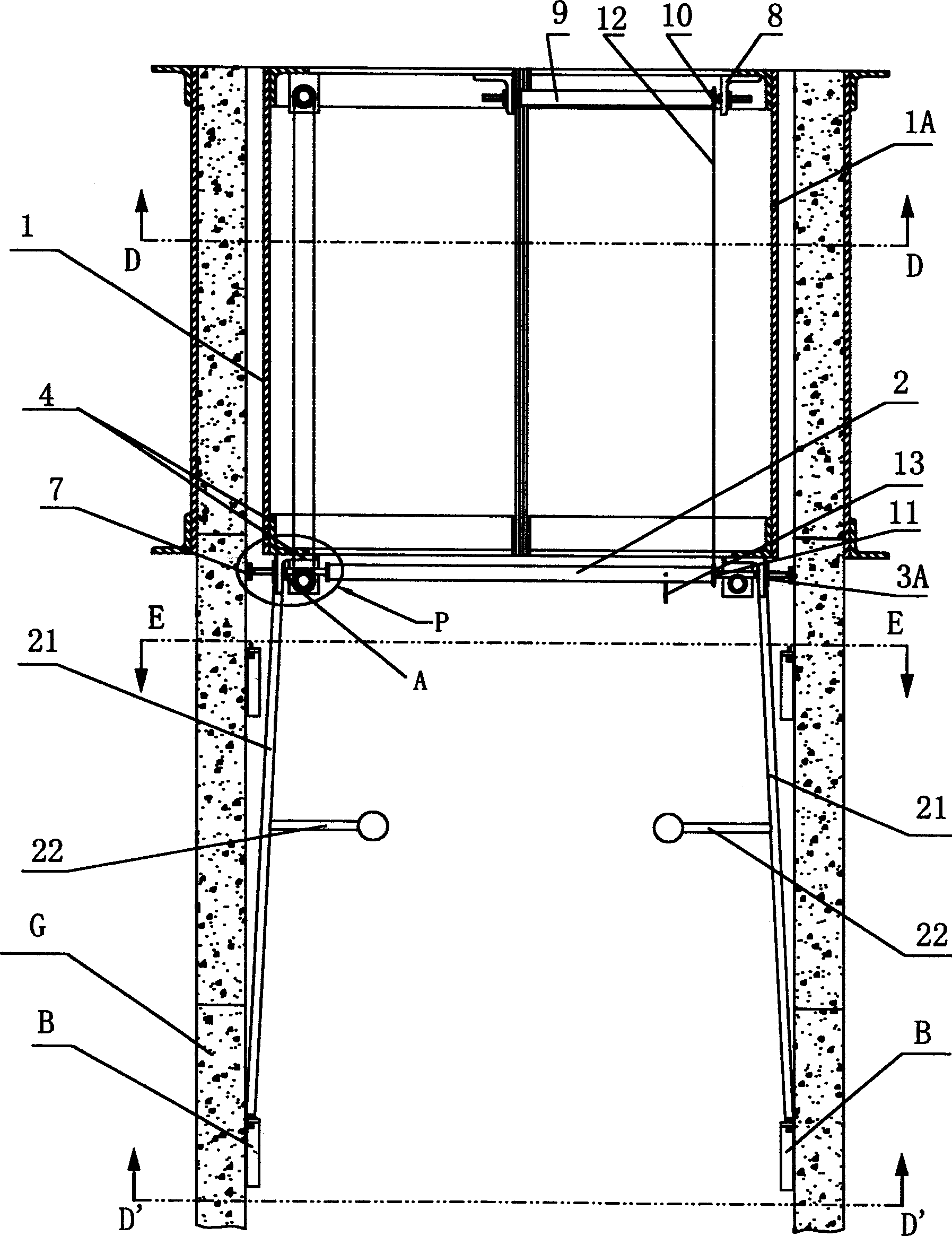 Method and apparatus for constructing inner wall moulding board