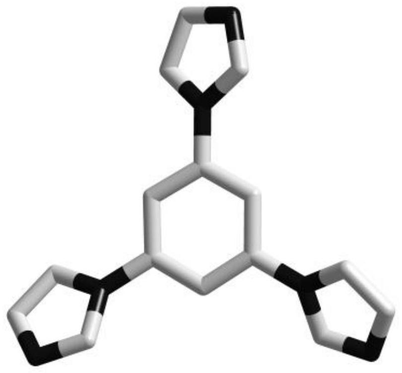 A kind of zinc metal organic framework compound and its preparation method and application