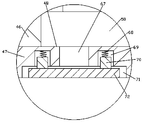 Wood fumigating dyeing method based on quantum mechanics