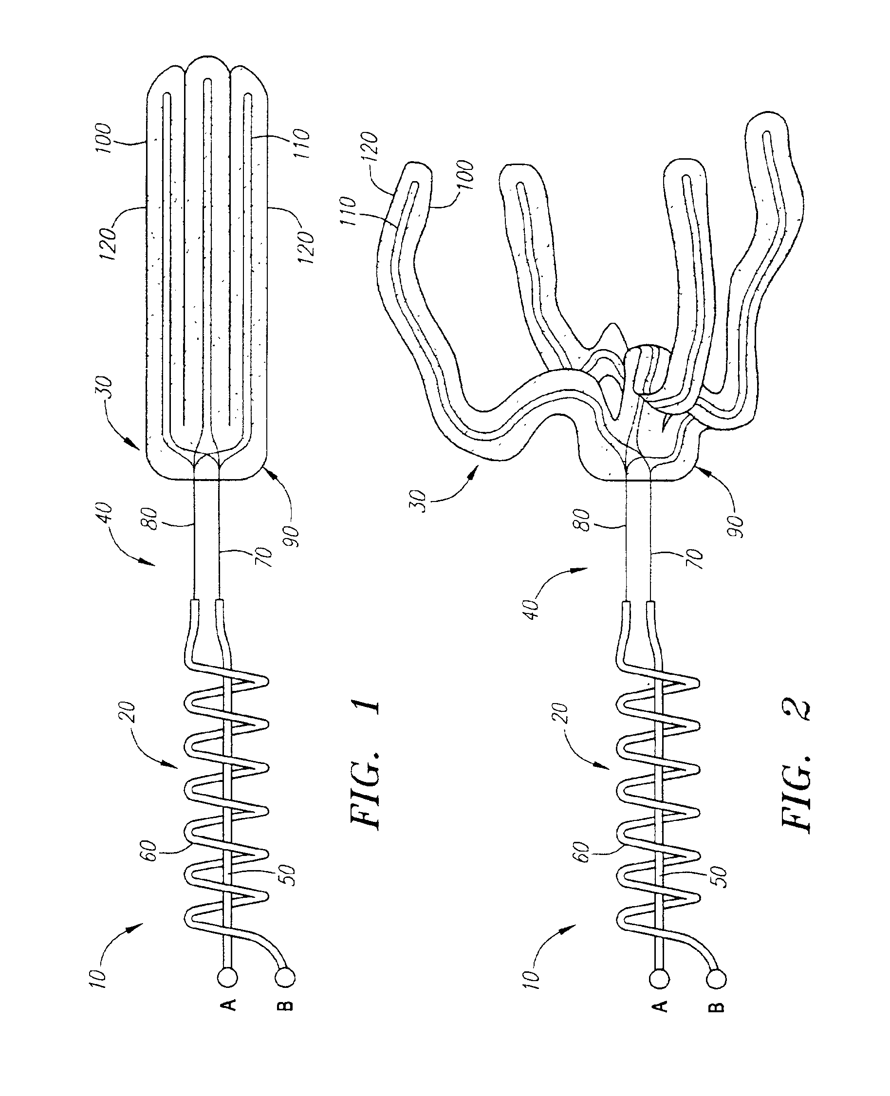 Detachable device with electrically responsive element
