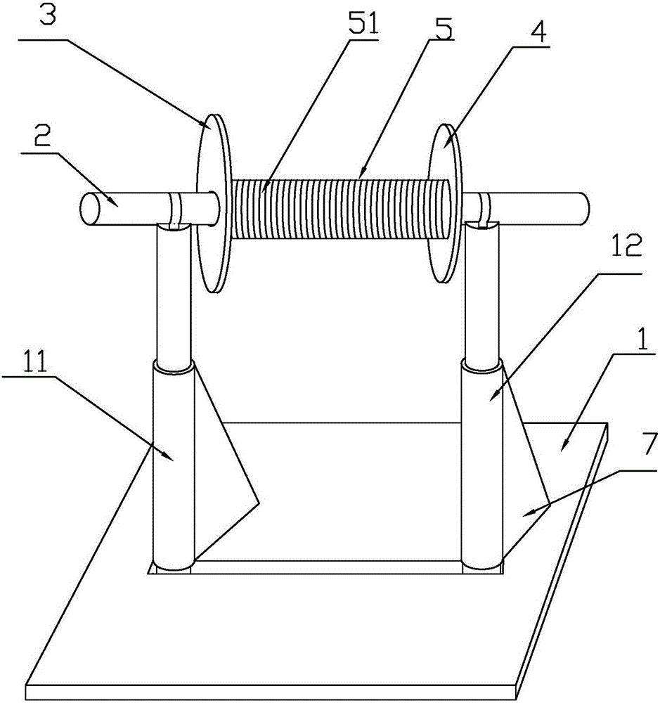 Cable pay-off rack