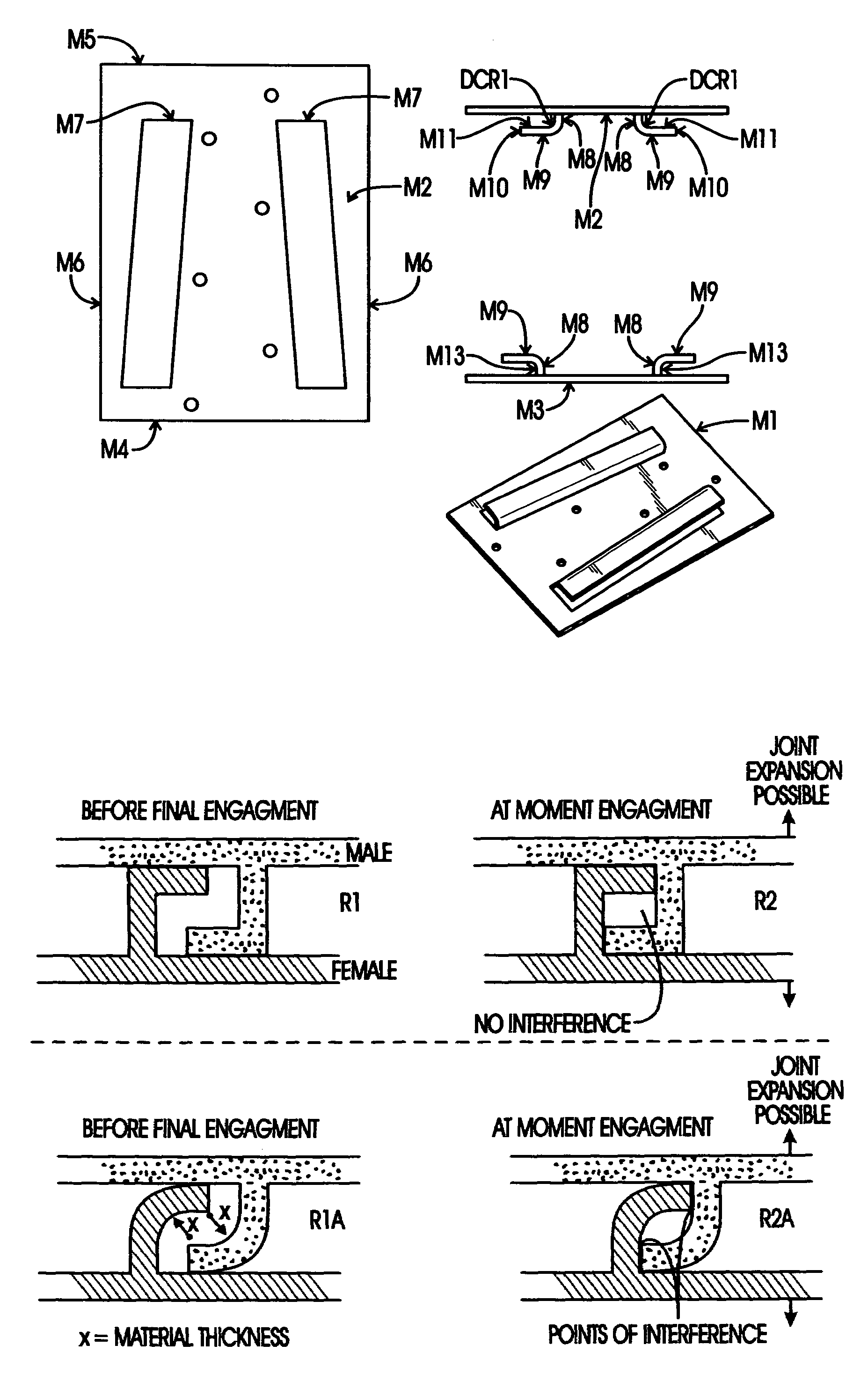 Modular structures and connector assembly apparatus