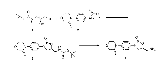 New method for synthesizing rivaroxaban intermediate 4-{4-[(5S)-5-(aminomethyl)-2-oxo-1,3-oxazolidine-3-yl]phenyl}morpholine-3-ketone