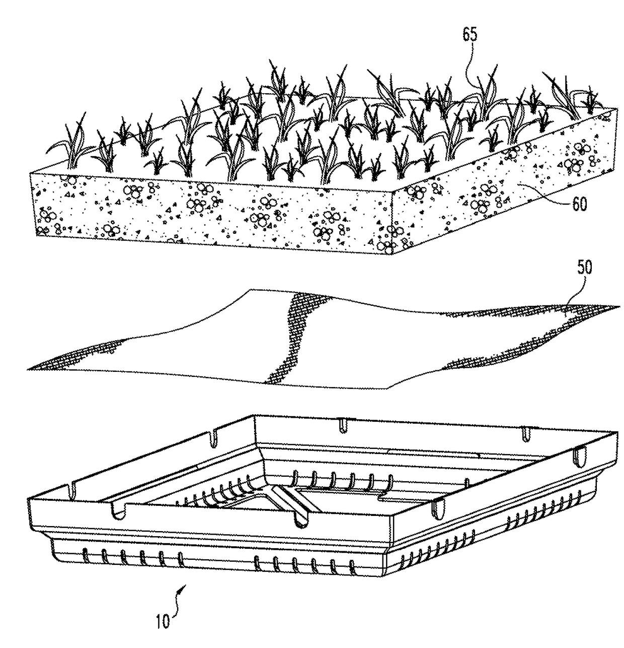 Vegetated roof system