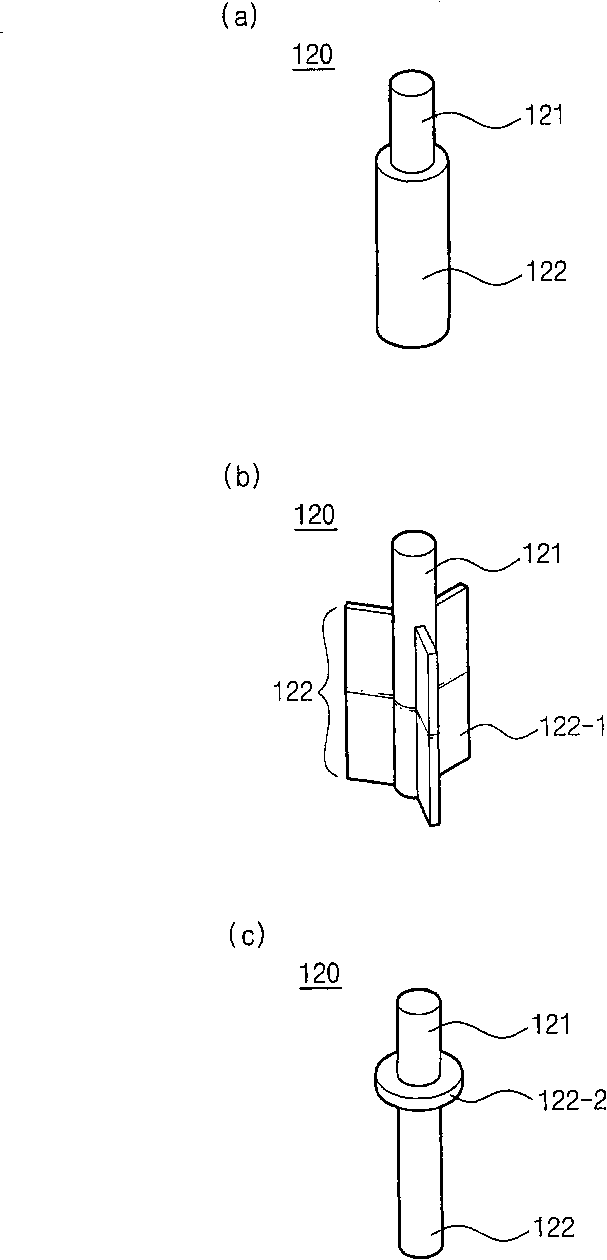 LED encapsulation having cooling pin and manufacturing method therefor