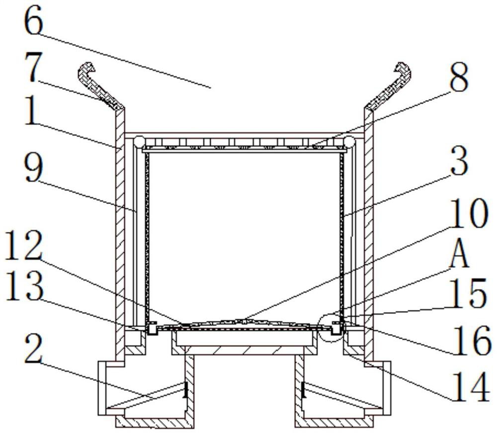 Cleaning device for glass shell of bus stop board