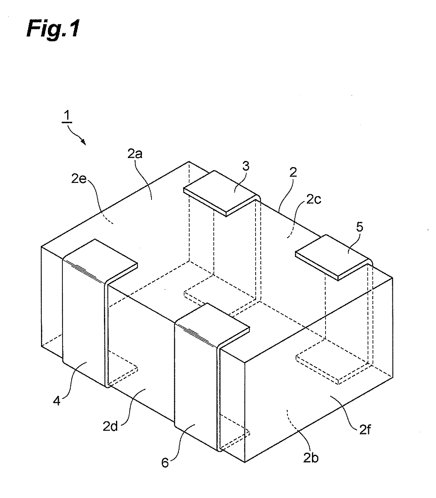 Multilayer capacitor array mounting structure