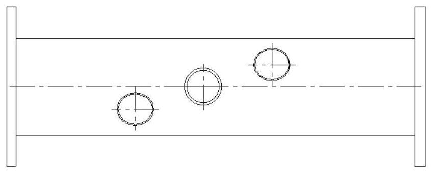 Variable penetration depth cluster perforating gun suitable for horizontal well staged fracturing and application method thereof