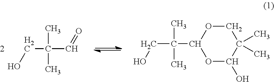 Method for concentrating aqueous 3-hydroxy-2,2-dimethylpropanal solution