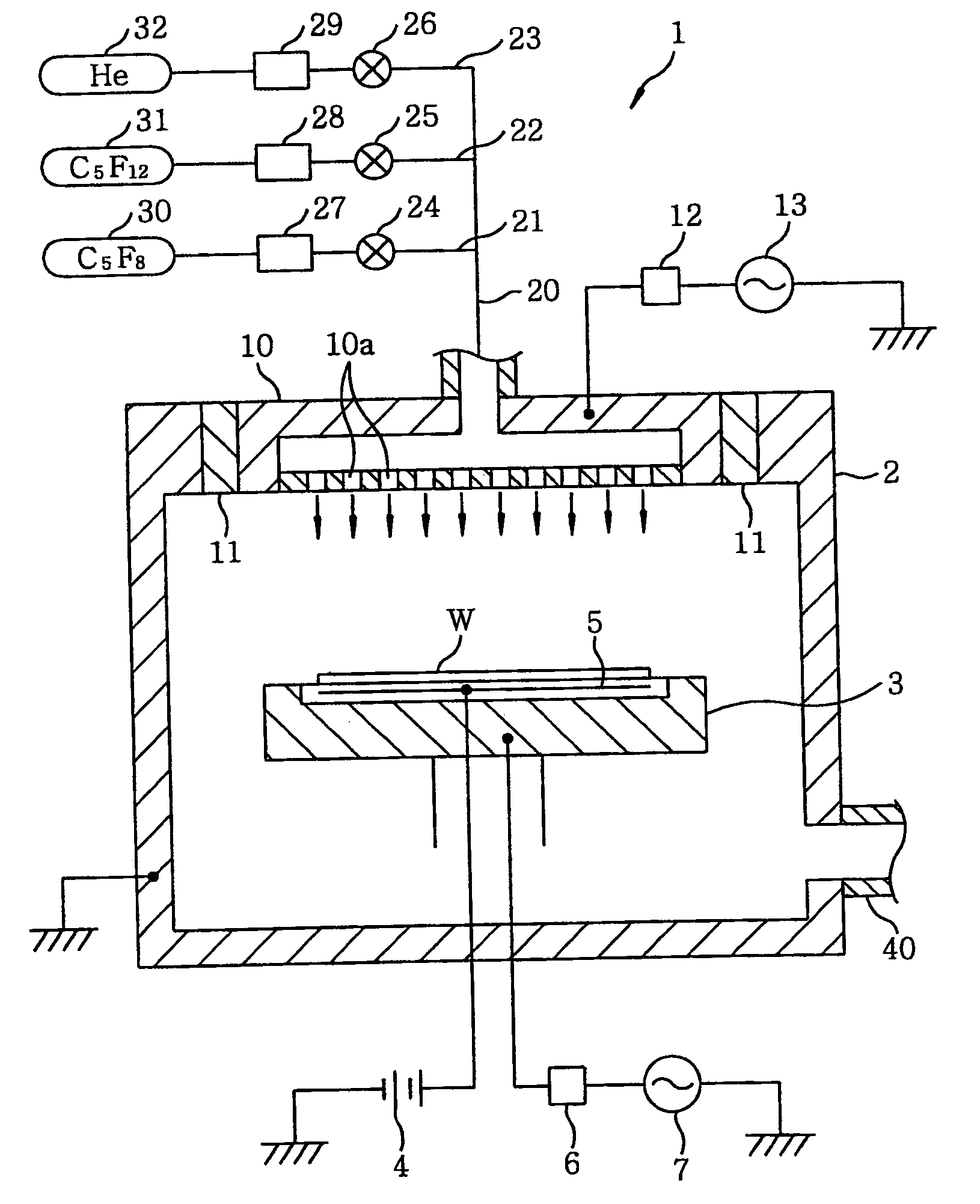 Etching gas, etching method and etching gas evaluation method