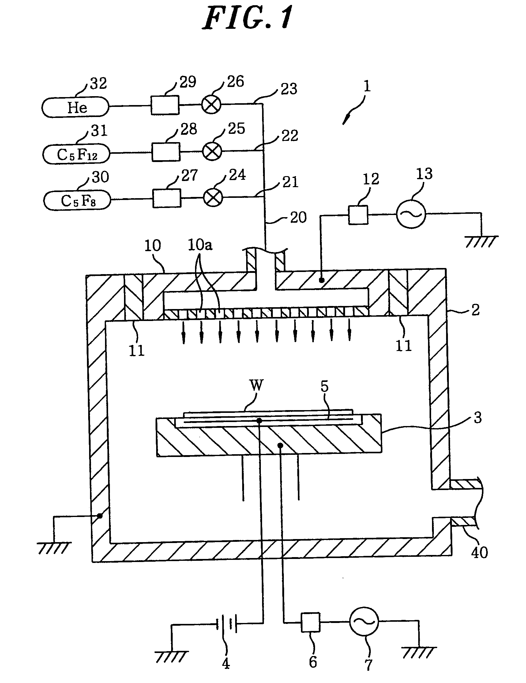 Etching gas, etching method and etching gas evaluation method