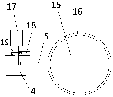 A method of using a linkage type blanking valve