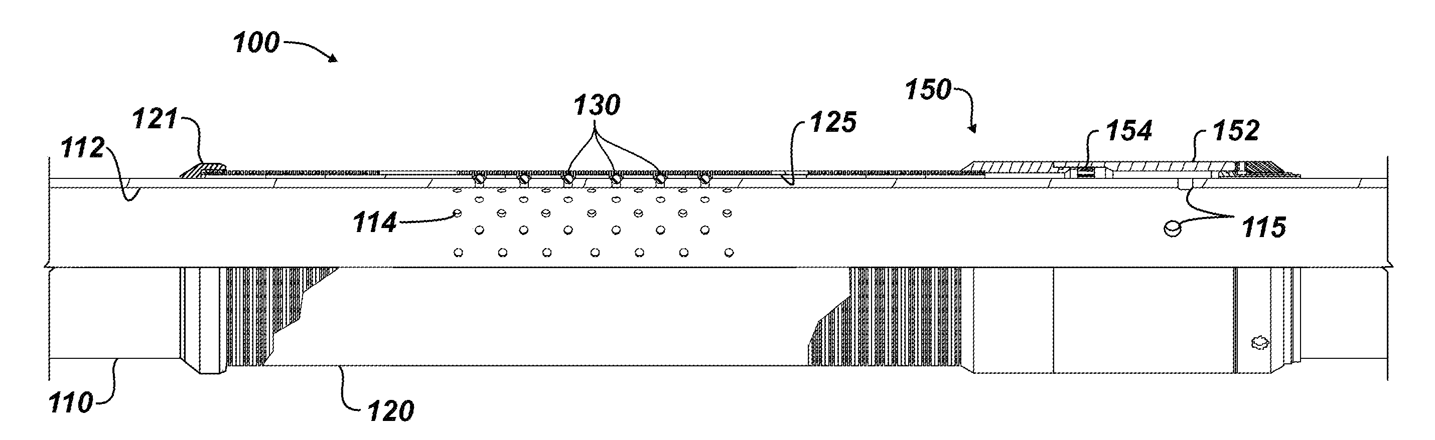 High-Rate Injection Screen Assembly with Checkable Ports
